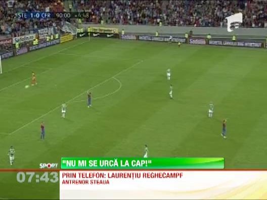 Gigi Becali: "Reghe, sa nu te schimbi, sa nu-ti iei lumea in cap dupa atatea victorii!"