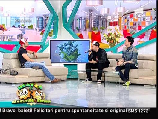 Skizzo Skillz si Keo, invitati la "Neatza cu Razvan si Dani"