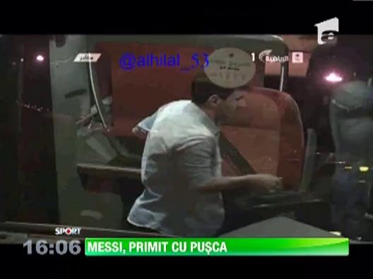 Leo Messi, asteptat cu pusca in Arabia Saudita