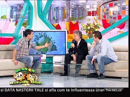 Comentatorul sportiv Ilie Dobre a fost prezent in platoul de la "Neatza"