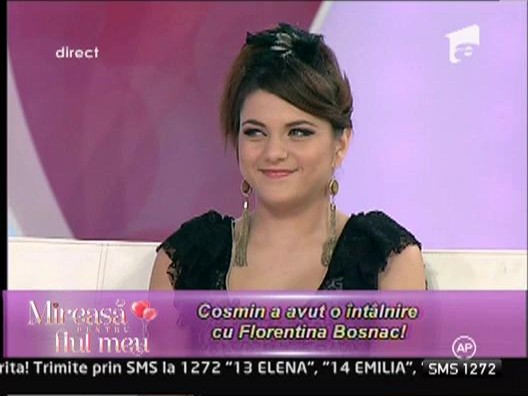 Florentina Bosnac si Cosmin au avut o intalnire