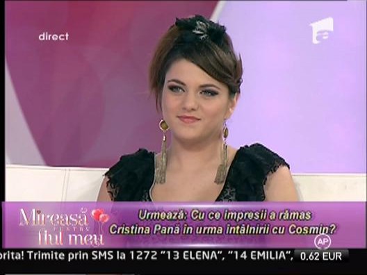 Cosmin si Cristina Pana au luat cina intr-o atmosfera romantica!