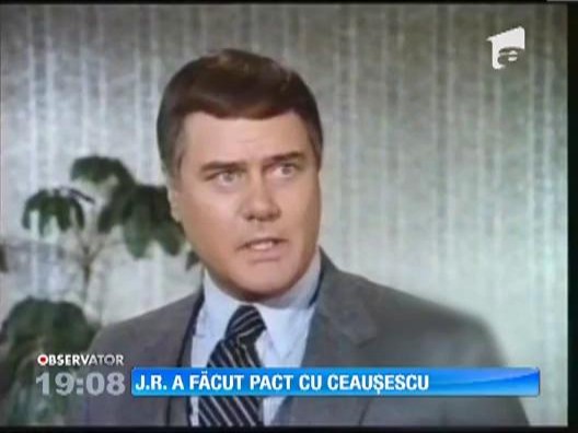 Larry Hagman a primit bani de la Nicolae Ceausescu!