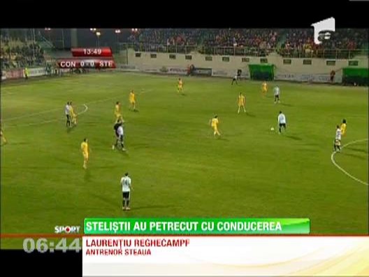 Petrecere cu sampanie si vodca la Steaua
