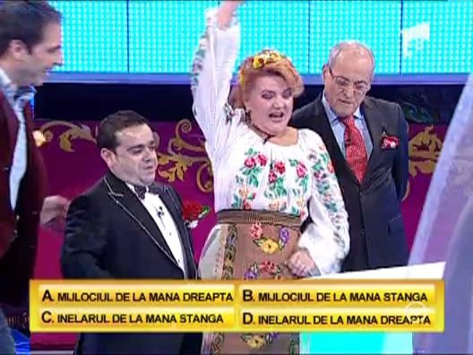 Randul 1: Maria Carneci, Adrian Minune si Nelu Ploiesteanu vs. blonde