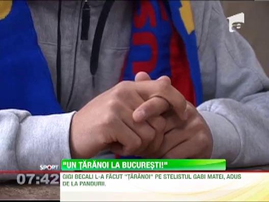 Gigi Becali il pune la zid pe Gabi Matei: "A venit taranoiul la Bucuresti!&rdquo;