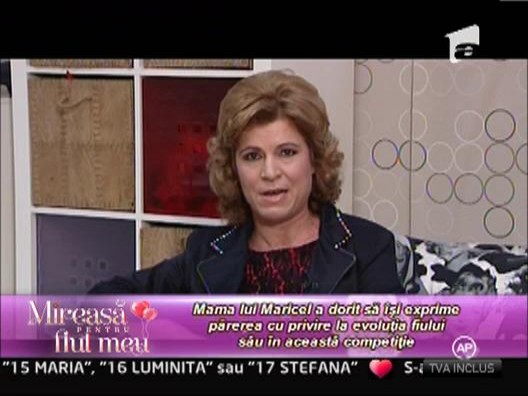 Gica, mama lui Maricel: "Lorena si fiul meu sunt prea orgoliosi"