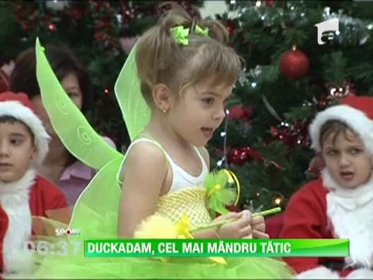 Duckadam este cel mai mandru tatic