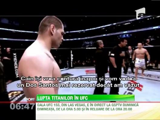 Lupta titanilor in UFC