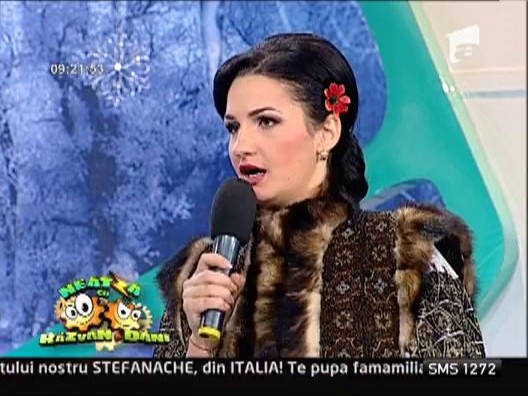 Viorica Macovei, pregatita pentru Noul An