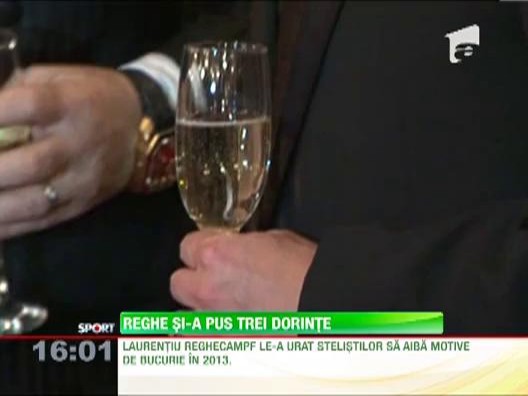 Antrenorul Reghecampf si-a pus trei dorinte la trecerea dintre ani!