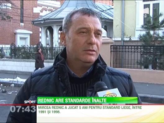 Mircea Rednic vrea sa castige trofee cu Standard Liege