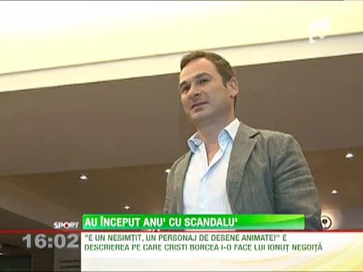Cristi Borcea l-a desfiintat pe Negoita