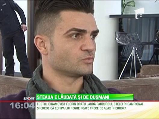 Florin Bratu o lauda pe Steaua