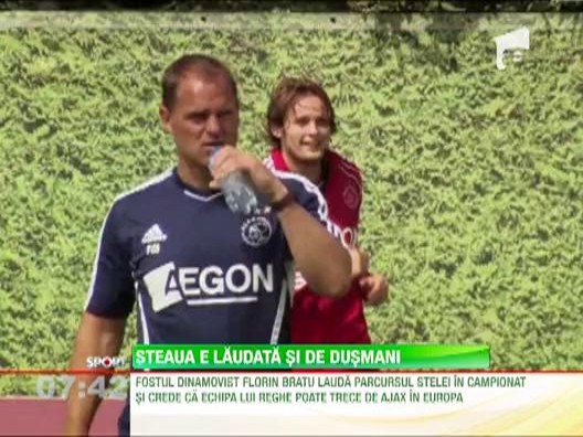 Florin Bratu a recunoscut ca Steaua e cea mai buna echipa din Romania