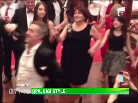 Gigi Becali a facut-o lata in seara de Revelion