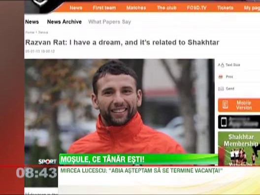 Mircea Lucescu se pregateste sa faca senzatie in Champions League