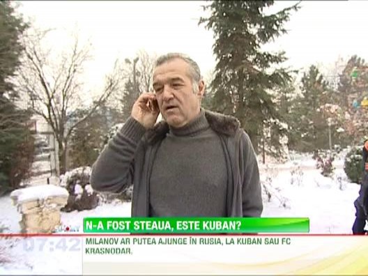 Milanov ar putea ajunge la Kuban