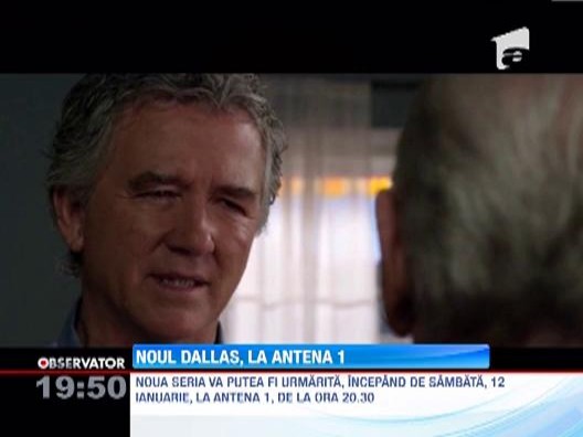 Dallas revine la Antena 1 din 12 ianuarie!!!