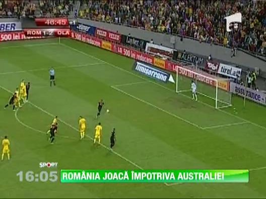 Romania va juca un amical cu Australia in cantonamentul din Spania