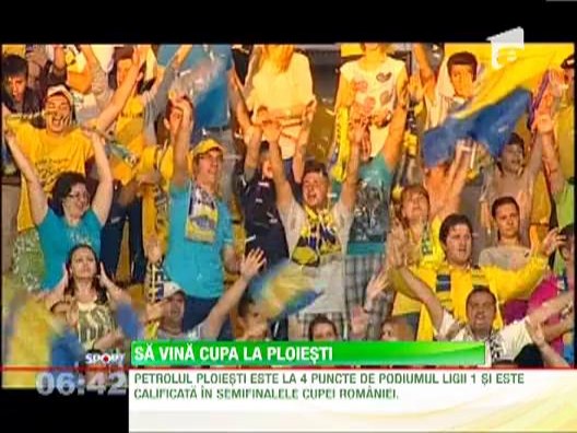 "Sa vina Cupa la Ploiesti", refrenul din vestiarul Petrolului