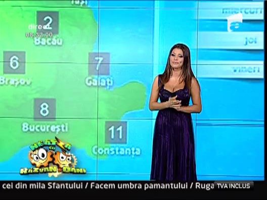 Vremea cu Roxana Vancea 15/01/2013