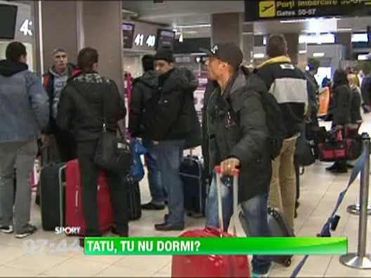 Fusul orar l-a dat peste cap pe Tatu!