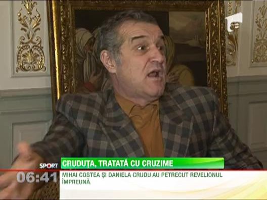 Cruduta plange iar! Gigi Becali a spus ca o va respecta doar cand va fi sotia lui Mihai Costea!