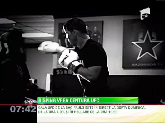 Michael Bisping vrea capul lui Anderson Silva