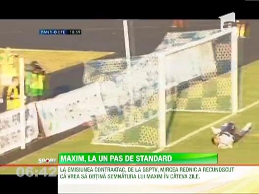 Alexandru Maxim e cu un picior la Standard Liege