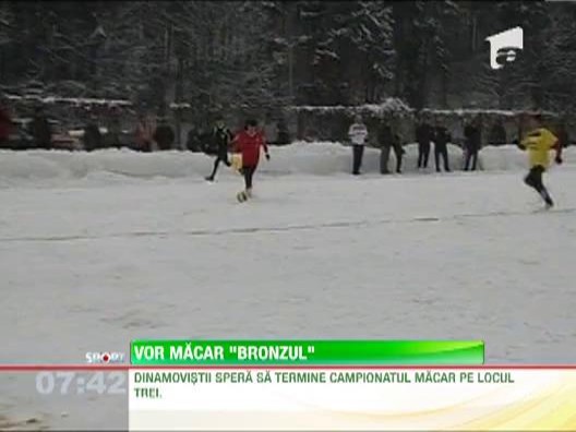 Dinamovistii vor sa termine pe podium