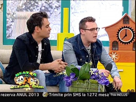 Cabron feat. What's Up & Iony, invitati la "Neatza cu Razvan si Dani"