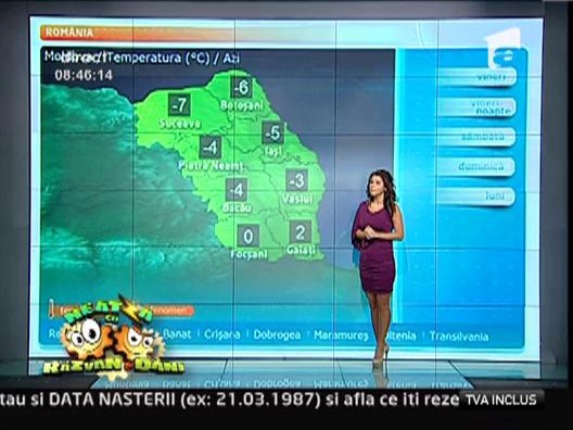 Vremea cu Roxana Vancea 25/01/2013