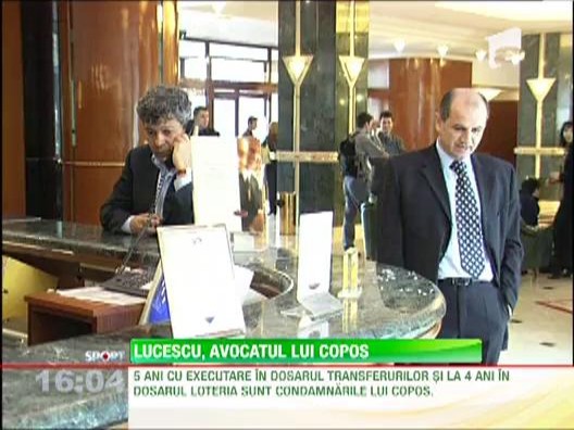 Mircea Lucescu ii ia apararea prietenului Copos