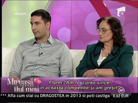 Florin: "Este nevoie de prea multa minciuna pentru a merge o relatie"
