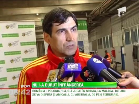 Victor Piturca, dupa 1-4 cu Polonia: "Nu conteaza rezultatul"
