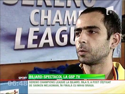 Biliard-spectacol la GSP TV