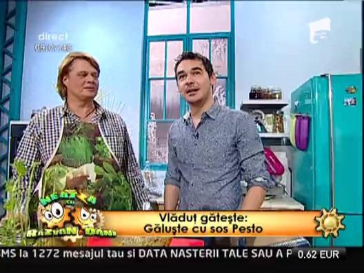 Galuste cu sos Pesto