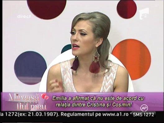 Emilia: "Pentru mine, Cristina si mama ei sunt ca niste straine!"