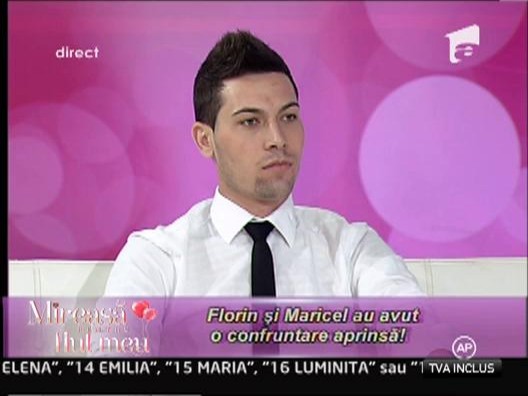 Florin si Maricel au avut o confruntare aprinsa!