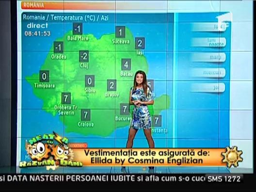 Vremea cu Roxana Vancea 11/02/2013