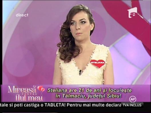 Concurente noi la "Mireasa pentru fiul meu"! Steliana, 21 de ani