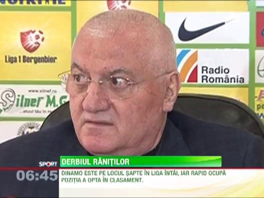 Rapid si Dinamo se pregatesc pentru derbiul ranitilor