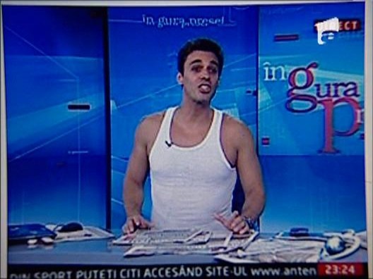 Mircea Badea se amuza copios pe seama lui Vasilica Danilet