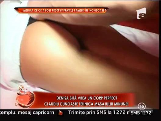 Denisa Bita, surprinsa dezbracata de matusa la o sedinta de masaj