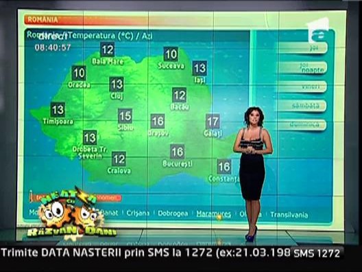 Vremea cu Roxana Vancea 14/03/2013