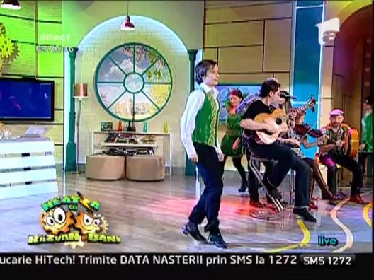 Trupa Irish Way danseaza la Neatza