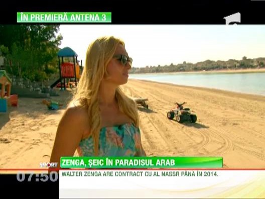 Walter Zenga si-a dus familia in paradisul de la Dubai