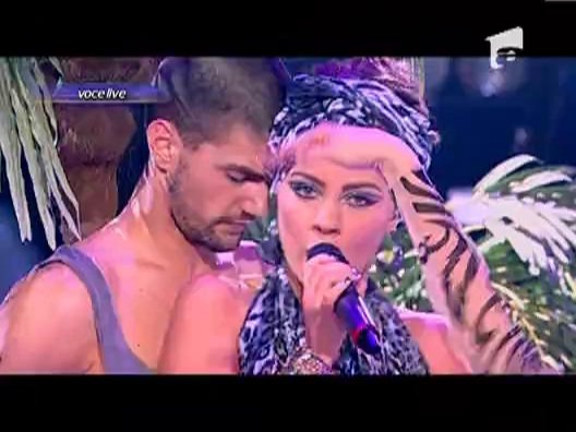 Ioana Anuta se transforma in Jennifer Lopez - "I'am into you!"