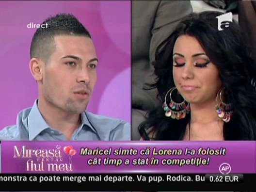 Maricel: "Lorena nu se va putea indragosti de George!"